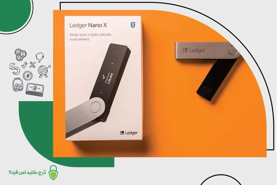 کیف پول سخت افزاری لجر نانو ایکس در ایران
