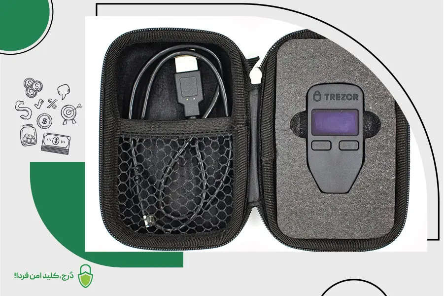 کیف پول سخت افزاری ترزور وان برای ایرانیان