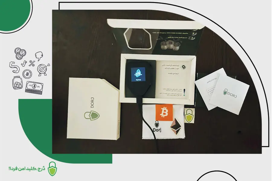 ویژگی های کیف پول دُرج تی