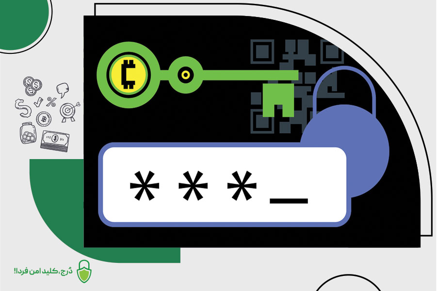 عبارت بازیابی در زمان گم‌شدن کیف پول سخت‌افزاری