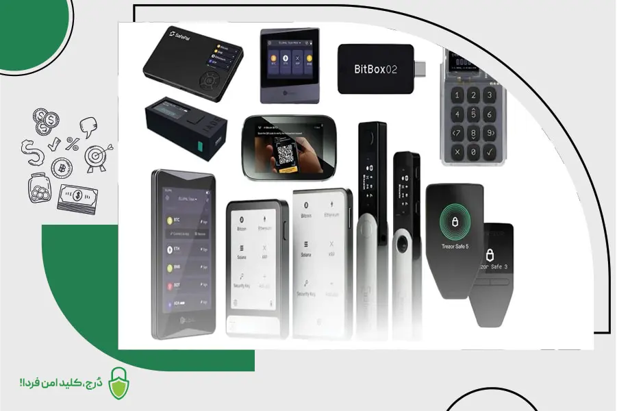 انتخاب کیف پولهای سختافزاری برای مبتدیان