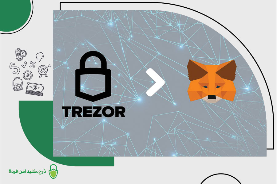 اتصال کیف پول سخت‌افزاری ترزور (Trezor) با متامسک