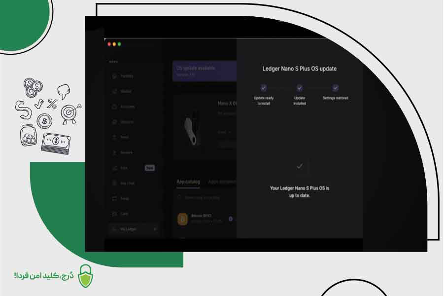 آپدیت لجر نانو اس پلاس