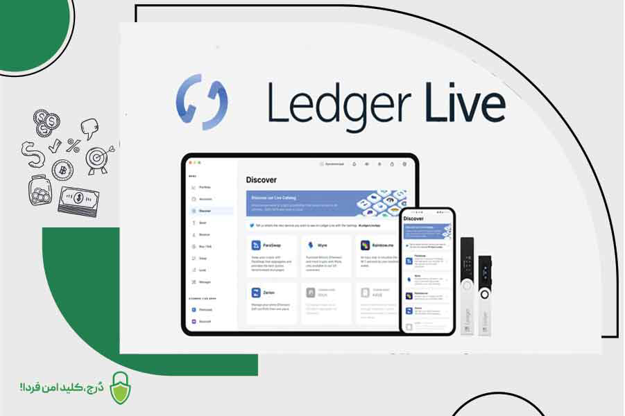 افزودن حساب‌ها و همگام‌سازی در Ledger Live برای بازیابی کیف پول لجر